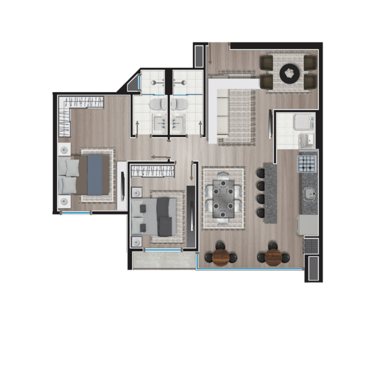 Apartamento tipo 11