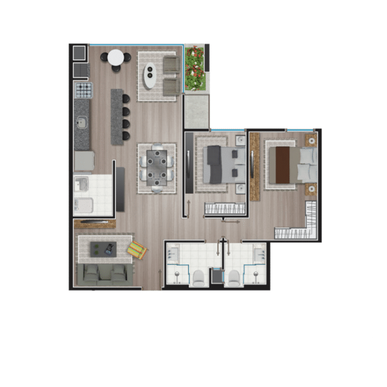 Apartamento tipo 12