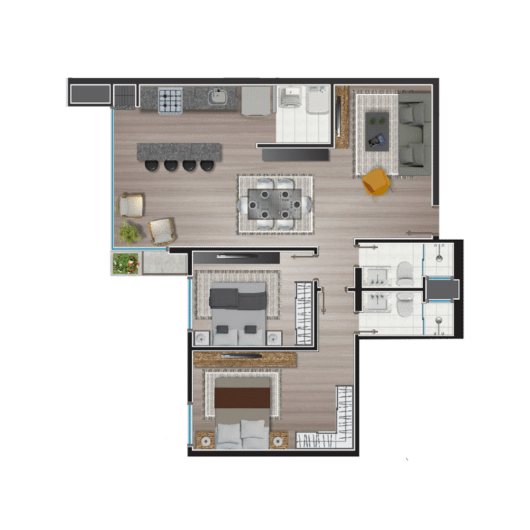 Apartamento tipo 13