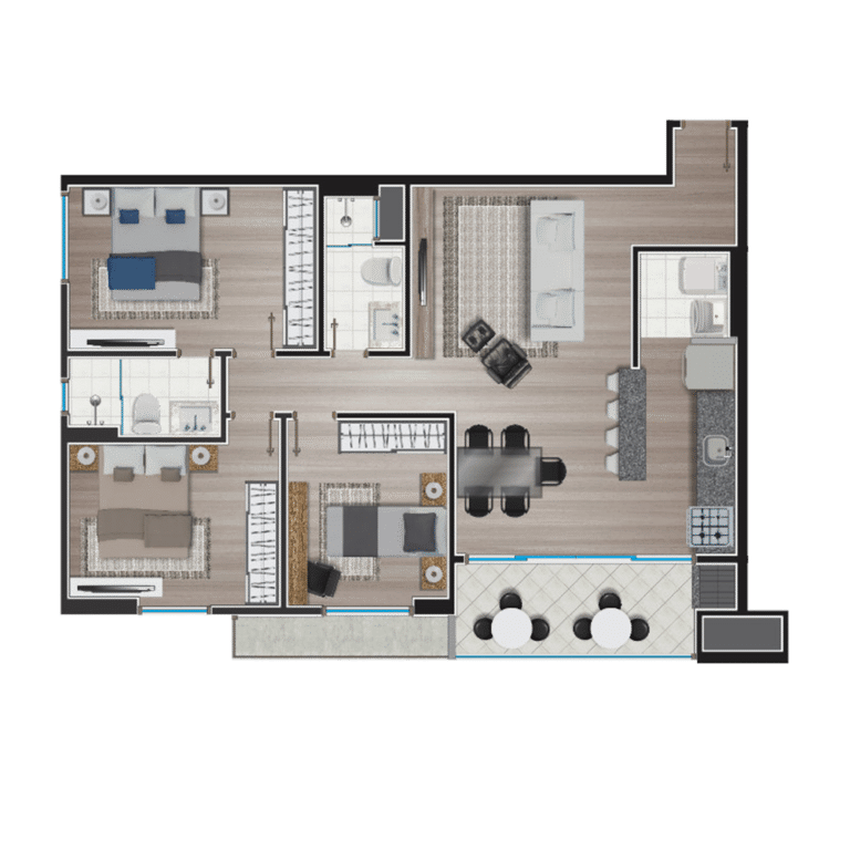 Apartamento tipo 14