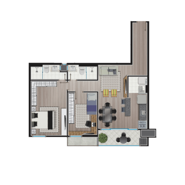 Apartamento tipo 8